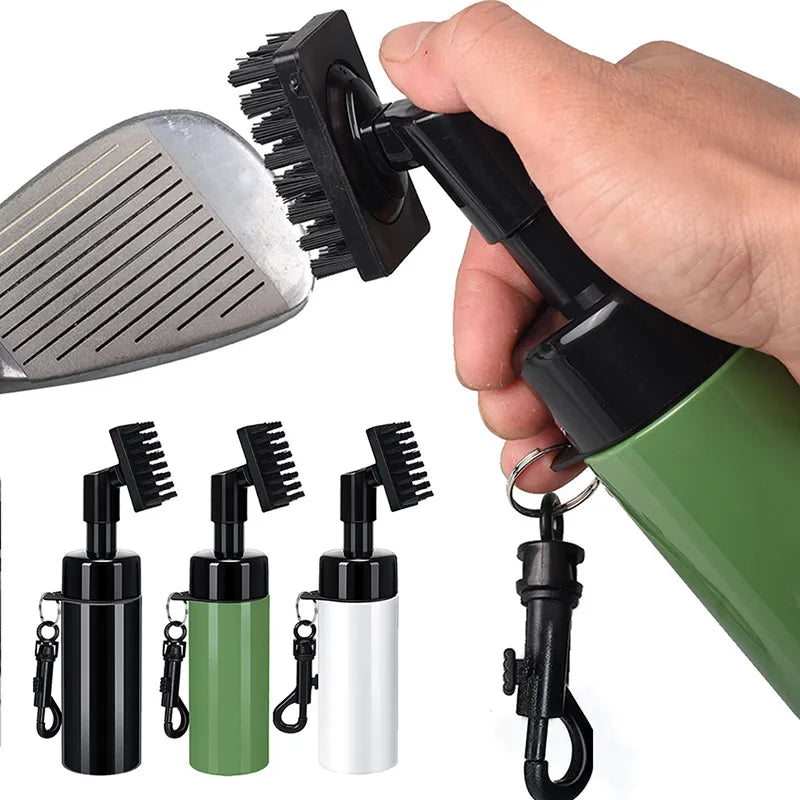 Golf Club Cleaner - Spray and Brush (All-In-One)